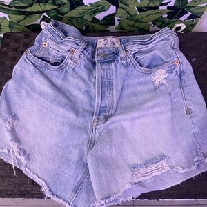 Free People Vintage Jean Shorts